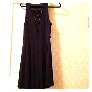 Bebe Black Sleeveless dress